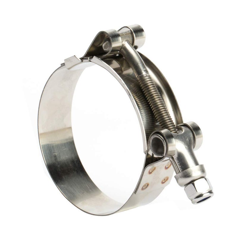 ISPINNER 2 Pack 3 Inch Stainless Steel T-Bolt Hose Clamps, Clamp Range 83-91mm for 3" Hose ID, Pack of 2 - Image 4